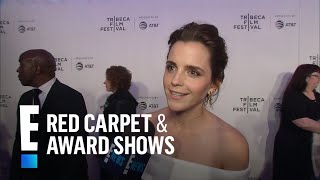 Emma Watson Confirms Tom Hanks Lives Up to the Hype! | E! Live from the Red Carpet
