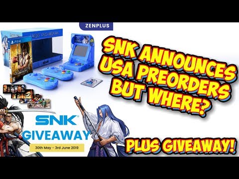 Limited Samurai Shodown Neo Geo Mini USA Preorders Announced! + SNK Giveaway