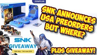 Limited Samurai Shodown Neo Geo Mini USA Preorders Announced! + SNK Giveaway
