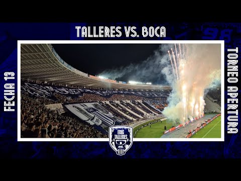 "RECIBIMIENTO | Talleres vs. Boca | Fecha 13 | Torneo Apertura 2026" Barra: La Fiel &bull; Club: Talleres &bull; País: Argentina