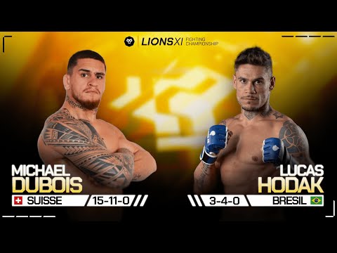Michael Dubois vs Lucas Hodak | Lions FC 11 | Full fight