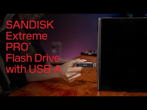 SanDisk Extreme PRO® Flash Drive with USB-A