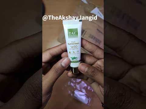 Defend Your Glow: TAC - The Ayurveda Co. Eladi Sunscreen SPF 50 & PA+++, Your Shield agn Summer Rays