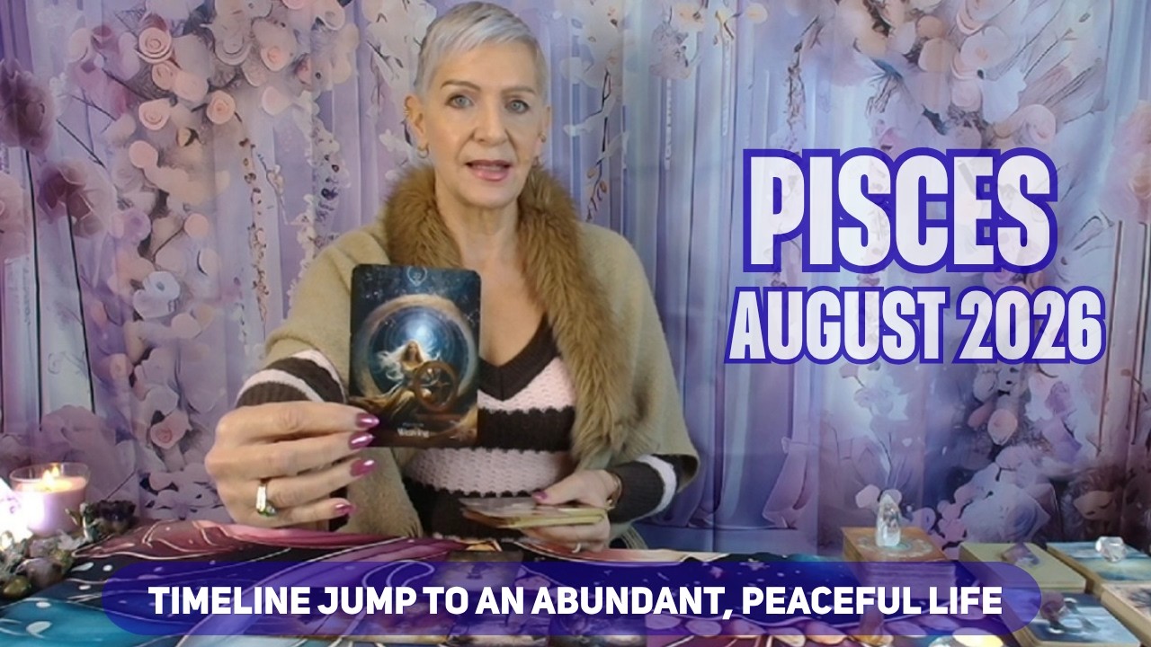 PISCES AUGUST 2026 Timeline Jump to An Abundant, Peaceful Life
