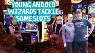 Young and Old Wizard Tackle a Few Slots #bigwin #slotjackpot #casinogame