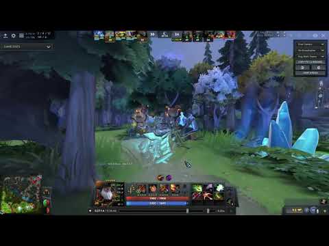 Sniper Vs Mirana & Hoodwink | 1vs 2 | DOTA2