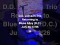 D.D. Jackson Trio - 'D.D.'s Bounce' (Live at Blues Alley)