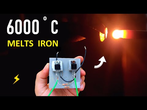 Simple Circuit that can Melt Iron DIY