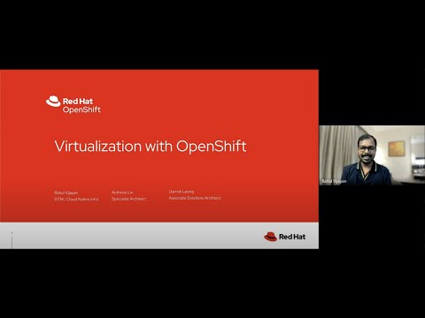 OpenShift Meetup July 2022 - Virtualisation with Red Hat OpenShift