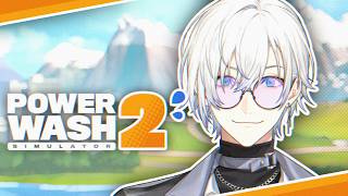 【POWERWASH SIMULATOR 2】 cleaning up 🚿🫧 【NIJISANJI EN | Kaelix Debonair】