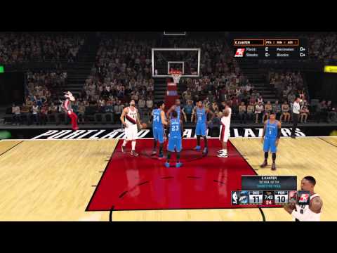 Nba 2k15 MyGm-1st Nba game part 1/2