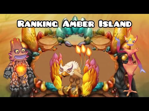 Ranking All Amber Island Monsters! 66k special [Remastered] (My Singing Monsters)
