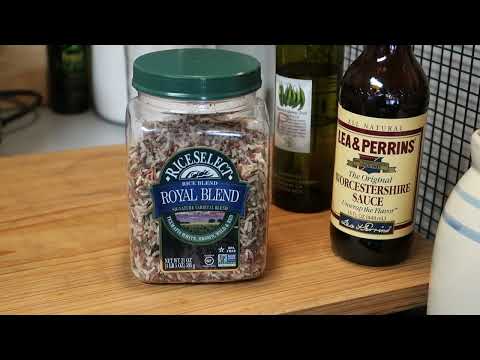 Royal Blend Rice And Mushrooms in the Instant Pot