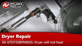 GE Dryer Repair — Will Not Heat — Cycling Thermostat