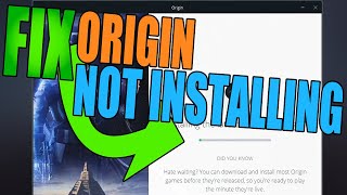 FIX Origin Not Installing On PC