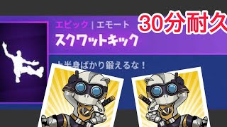 フォートナイト/スクワットキック/耐久