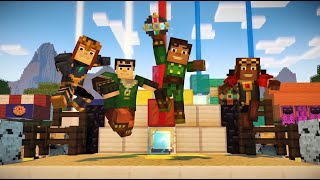Download lagu Minecraft story mode | the netflix archive Episode 4 (A block and a hard place) gameplay mp3