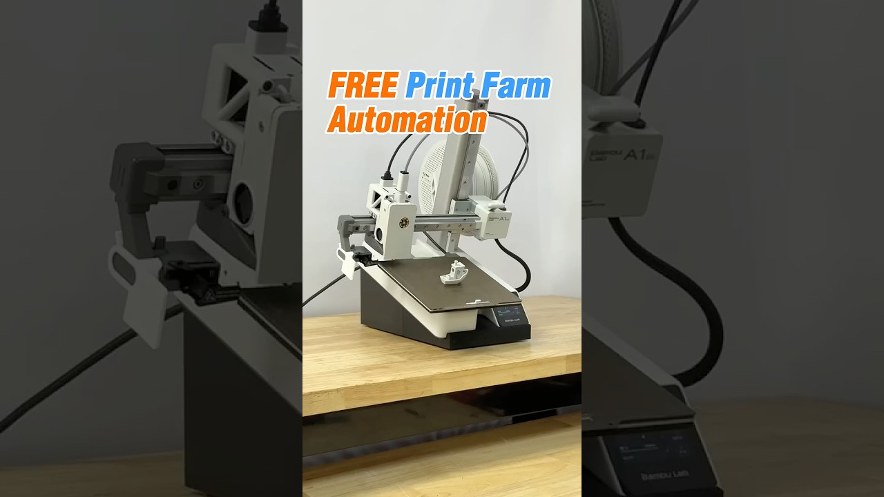 3D Printer Auto-Clearing Systems for FREE!