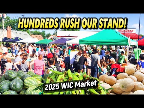 Wir helfen Hunderten von Müttern und Kindern, auf dem WIC-Bauernmarkt frische Produkte zu bekommen