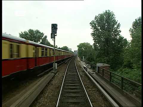 S-Bahn Berlin | Friedrichstraße nach Potsdam (Stadt) | Führerstandsmitfahrt, 1993