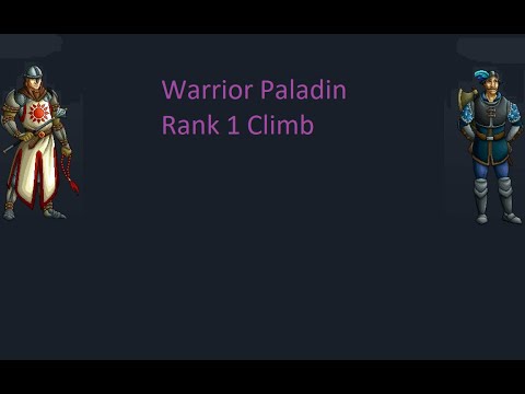 Rank 1 Warrior Pally Season 4 Brutal Gladiator