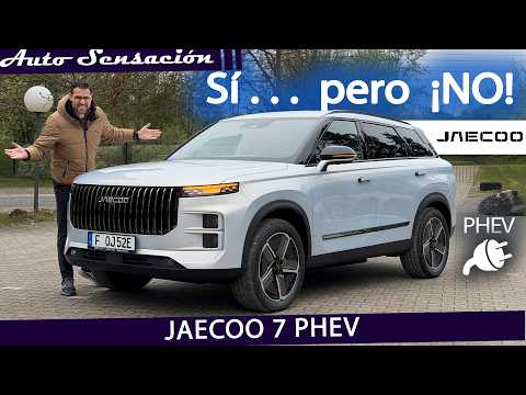 Prueba JAECOO 7 SHS 2026 Mucho lujo, poca finura. ¡Lo que nadie te cuenta!