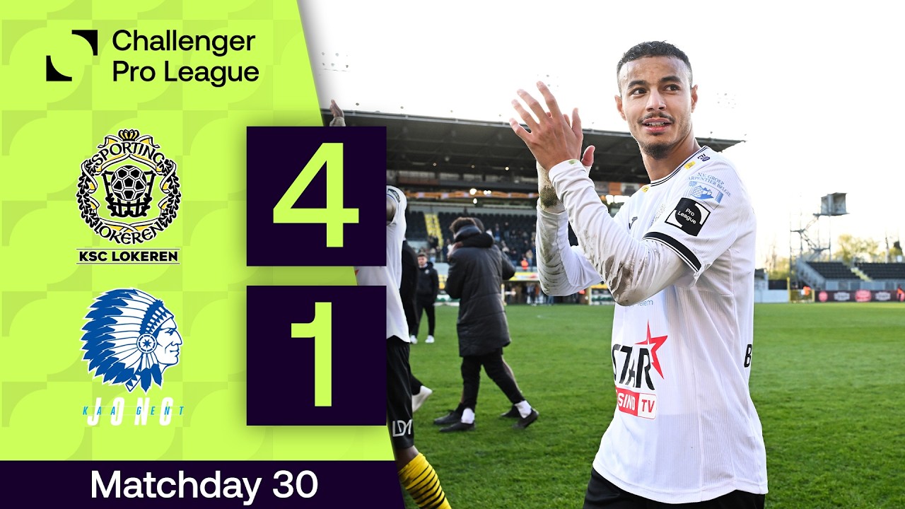 KSC Lokeren vs KAA Gent Reserve U23 Highlights