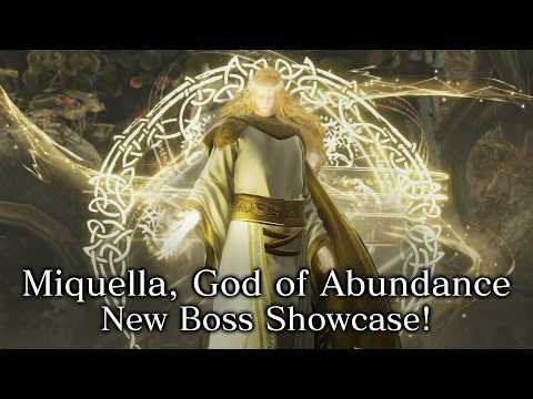 NEW Miquella, God of Abundance Final Boss Showcase (Elden Ring The Garden of Eyes DLC Mod)