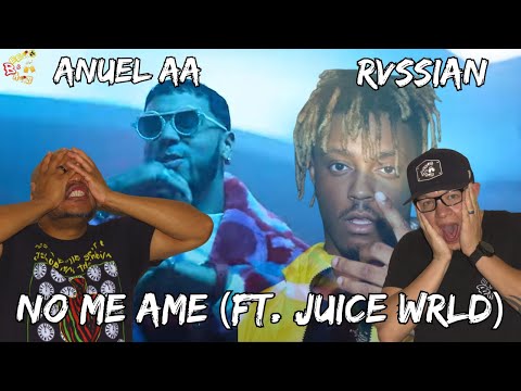 WHAT CAN'T JUICE DO?!?!? | Anuel AA, Rvssian, Juice WRLD - No Me Ame Reaction
