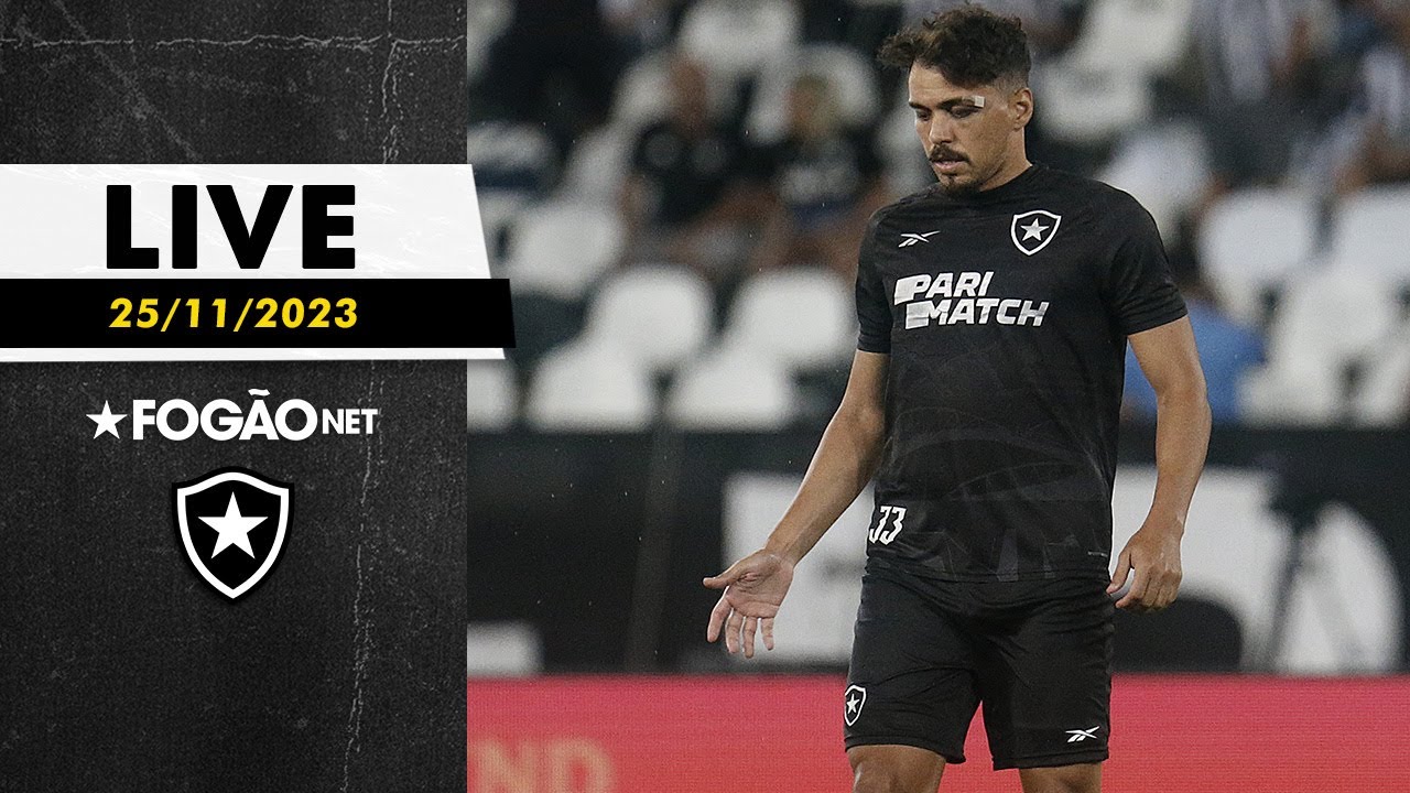 LIVE | Botafogo vê clima pesado após perder liderança; torcida já garante bom público