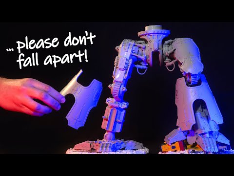 IT'S GOT LEGS! Building the Mars Pattern Warlord Titan, Warhammer's biggest official model