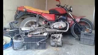 Восстановление явы 350 jawa 638 +velorex 562