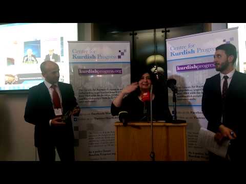 Most Seccessful Kurds in Britain Awards Tara Jaff speech SİZEHABER