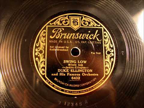 SWING LOW by Duke Ellington 1932