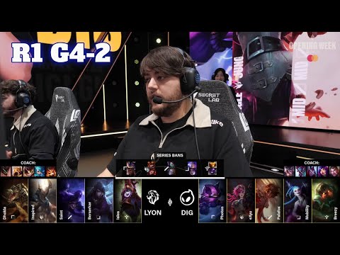 LYON vs DIG - Game 2 | Swiss Round 1 LCS 2026 Lock-In S16 | LYON vs Dignitas G2 W1D2 Full Game