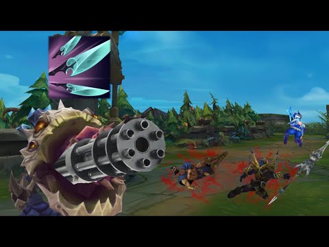 Navori Quickblade Kog'Maw ist ein Maschinengewehr