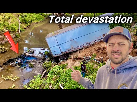 I’ve Never Seen A Truck Destroyed Like This…
