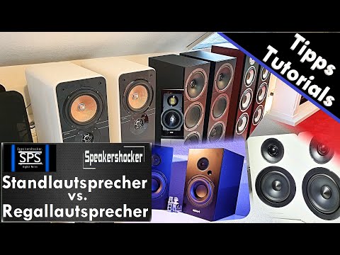 Standlautsprecher oder Regallautsprecher? Vor- und Nachteile. Was ist besser?