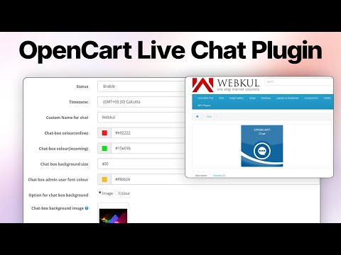 OpenCart Live Chat Plugin