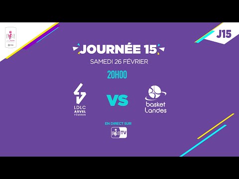 LFB 2021-2022 J15 | Lyon - Basket Landes | Match complet