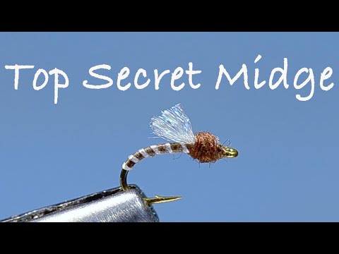 Top Secret Midge Fly Tying Instructions by Charlie Craven