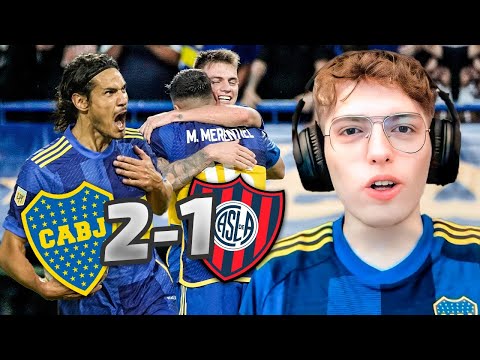 DAVOO XENEIZE REACCIONA A BOCA 2 SAN LORENZO 1 (2024) - COPA DE LA LIGA (FECHA 12)