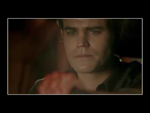 The Vampire Diaries 8X12 Stefan  Keeps seeing himself killing Enzo