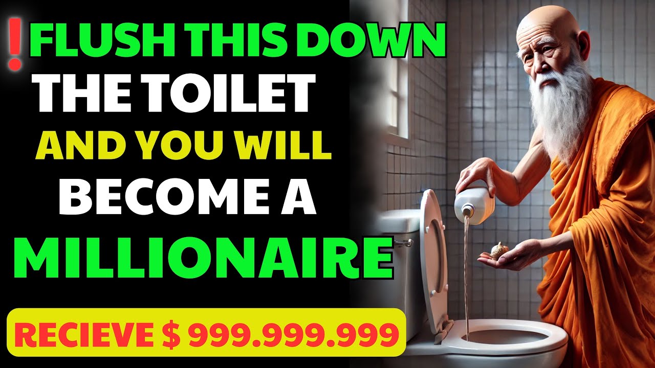 You will EARN $999.999.999 JUST by pouring this into the toilet | Buddhist Teachings