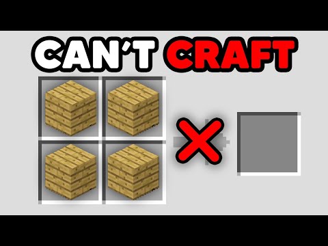 INSANE! Beating Minecraft Without Crafting?!