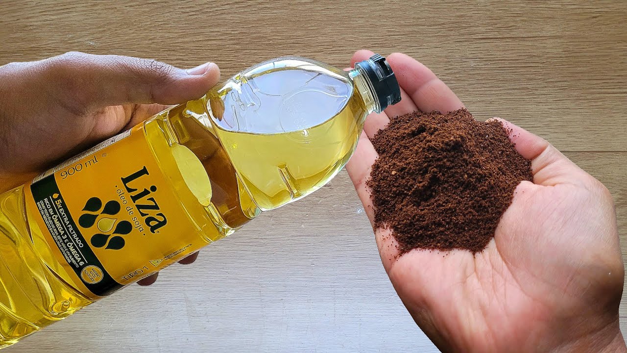 É só misturar ÓLEO no CAFÉ e não precisa mais comprar no mercado