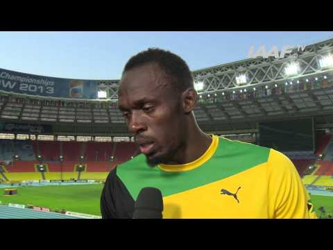 Moscow 2013 - Usain BOLT JAM - 200m Men Final