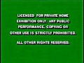 Disney FBI Warning Screens Green 1