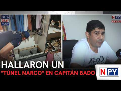 Hallaron un "túnel narco" en Capitán Bado