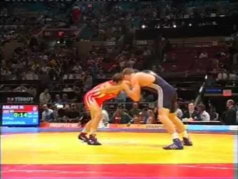 TAKEDOWN WRESTLING - ASLANI M. (IRI) vs ZAKHARUK (UKR)  55 kg.